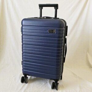 Hard-shell 22" Rolling Carry-on Suitcase Luggage w/TSA Lock & Telescopic Handle